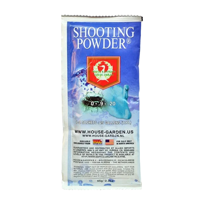 House & Garden Shooting Powder 1 pack/65g.