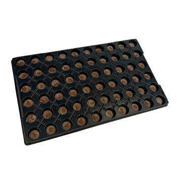 Jiffy 60 клетъчна тарелка за пелети Ø41mm