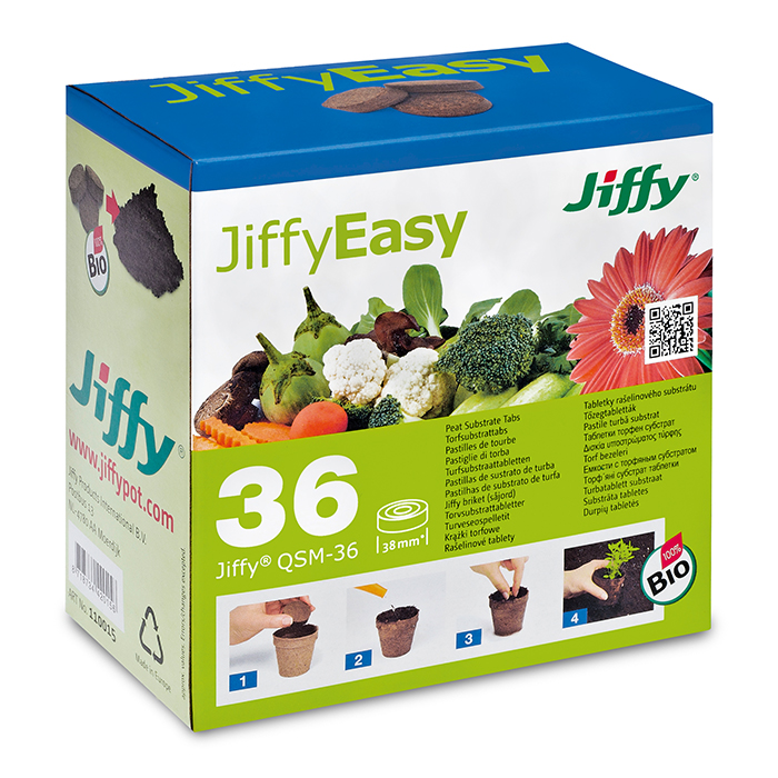 Jiffy 7 Пелети за покълване от торф (36 бр./Кутия)