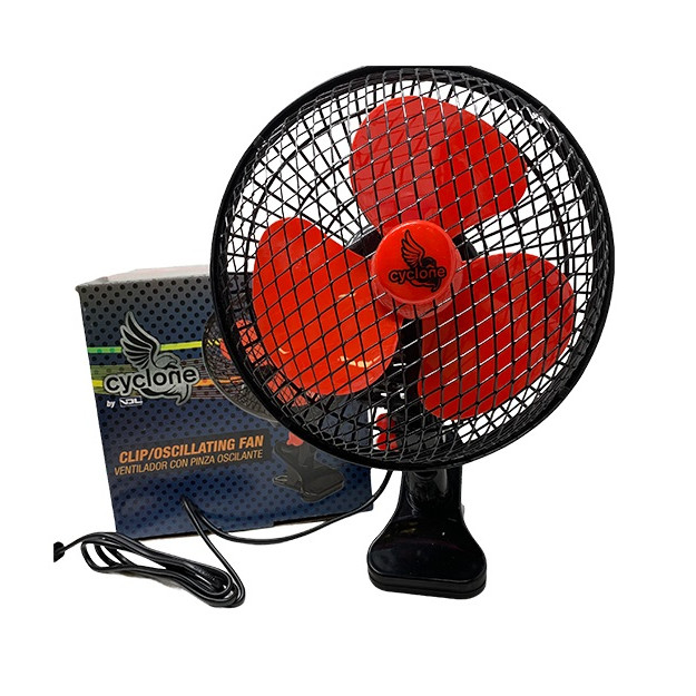 Клип Фен Cyclone ø 20 cm, 2 скорости, щипка