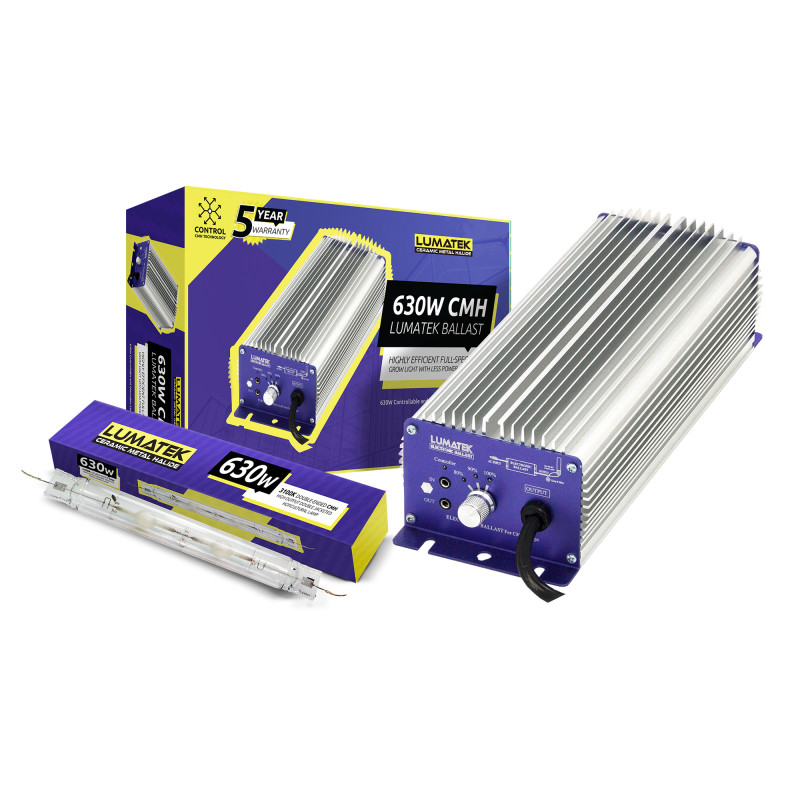 Комплект Електронен Баласт LUMATEK CMH Controllable 630W + Крушка Lumatek 630W CMH 3100K	