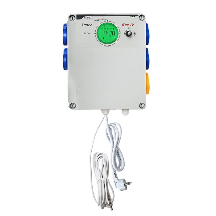 Контролно табло Timer Box IV 4x600W + отопление