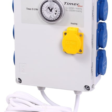 Контролно табло Timer Box II 6x600W + отопление