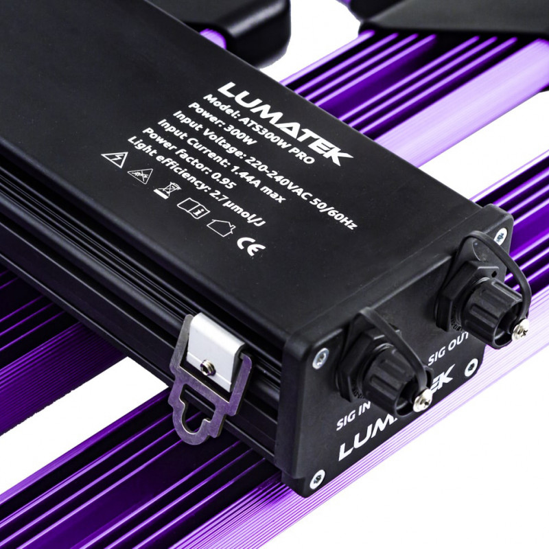 LED Лампа за растеж и цъфтеж LUMATEK ATS 300W Pro