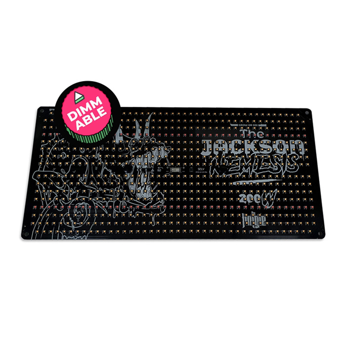 LED Лампа за растеж и цъфтеж Grow The Jungle The Jackson Nemesis 200W Dimmable