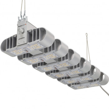 LED Лампа за растеж и цъфтеж Lucilu Shuttle 6 silver dimmable