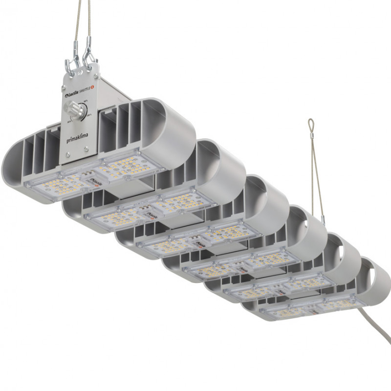 LED Лампа за растеж и цъфтеж Lucilu Shuttle 6 silver dimmable