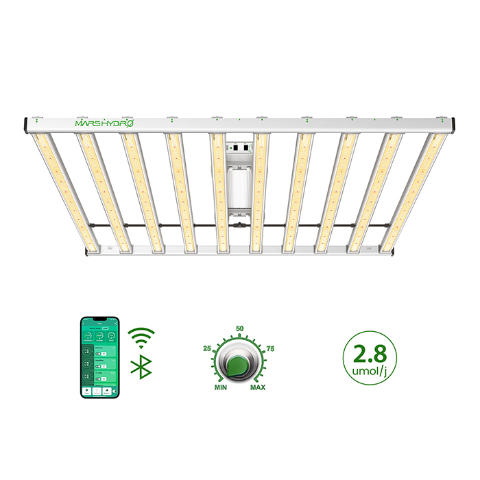 LED Лампа за растеж и цъфтеж Mars Hydro Smart FC-E 1000W