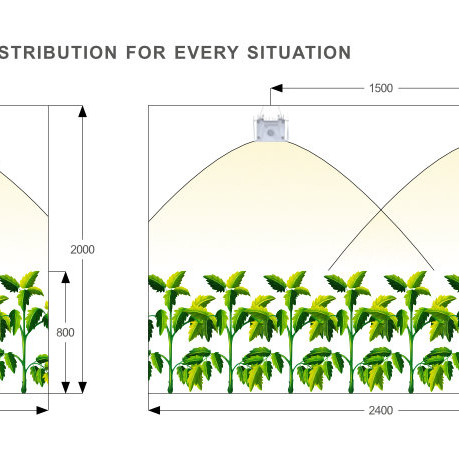 LED Лампа за растеж и цъфтеж Hortilux HortiLED TOP Daylight
