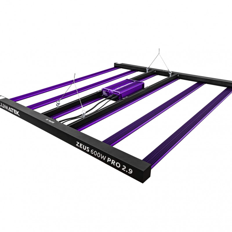 LED Лампа за растеж и цъфтеж LUMATEK Zeus 600W Pro 2.9