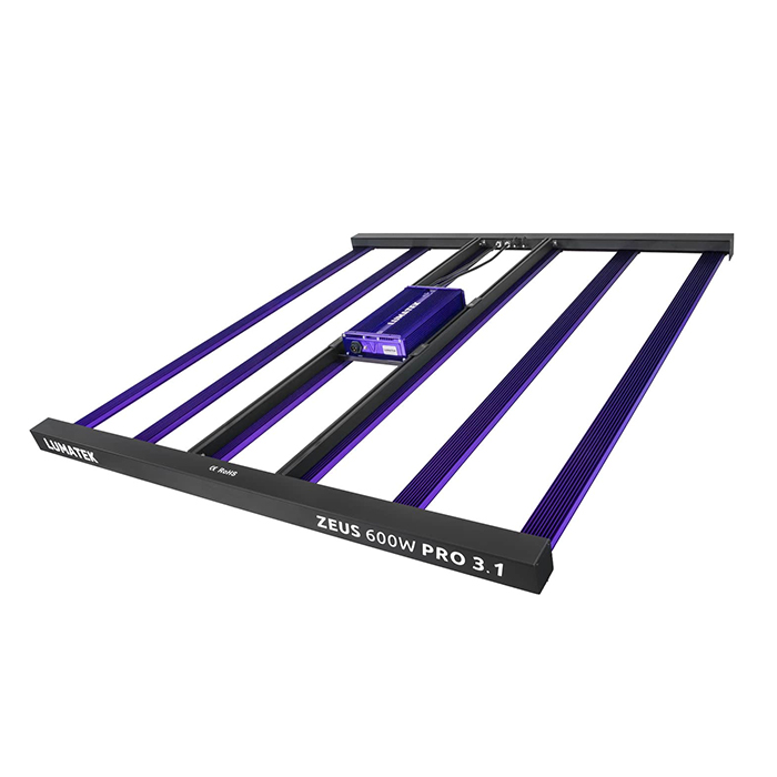 LED Лампа за растеж и цъфтеж LUMATEK Zeus 600W Pro 3.1