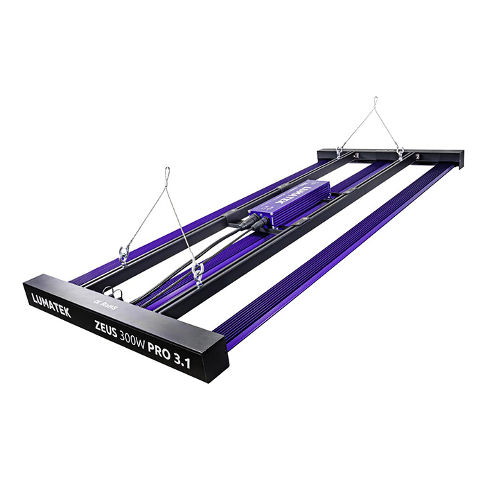 LED Лампа за растеж и цъфтеж LUMATEK Zeus 300W PRO 3.1
