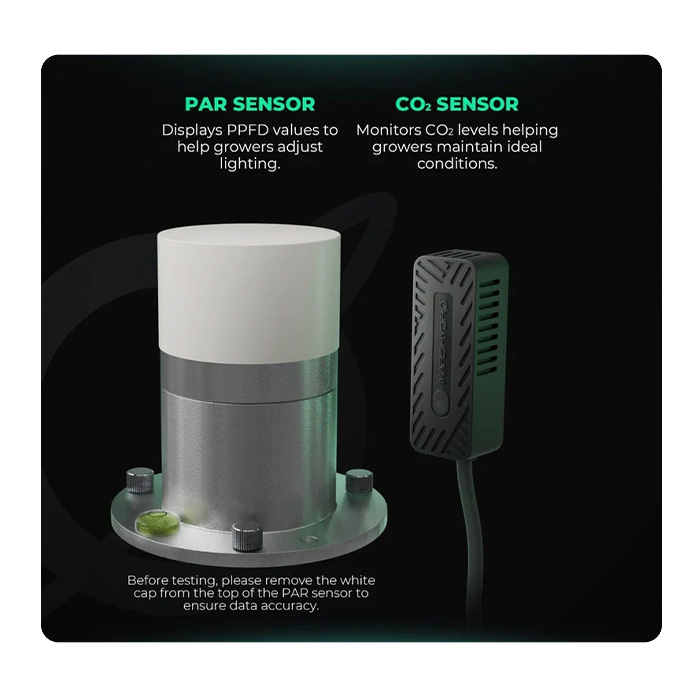 Контролен панел Mars Hydro Controller 43 със Temp., Humidity, Light 3-in-1, PAR, CO2 Сензор