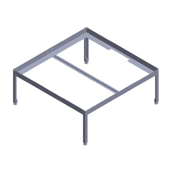 Метална стойка за тава 100x100cm