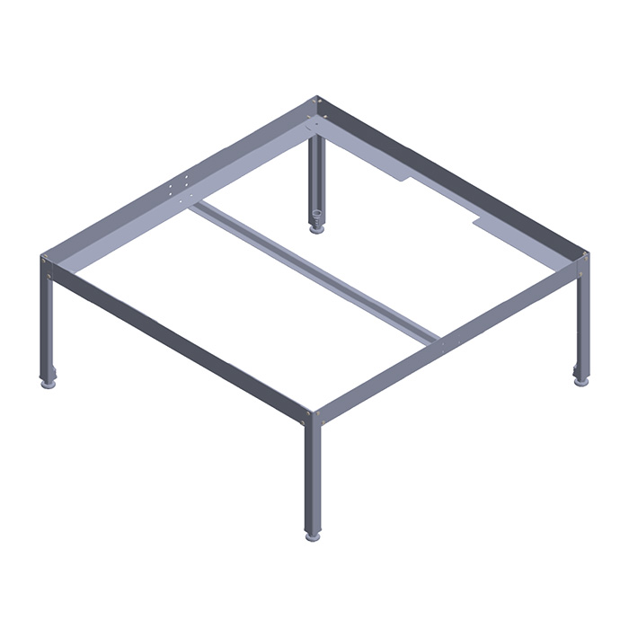 Метална стойка за тава 120x120cm