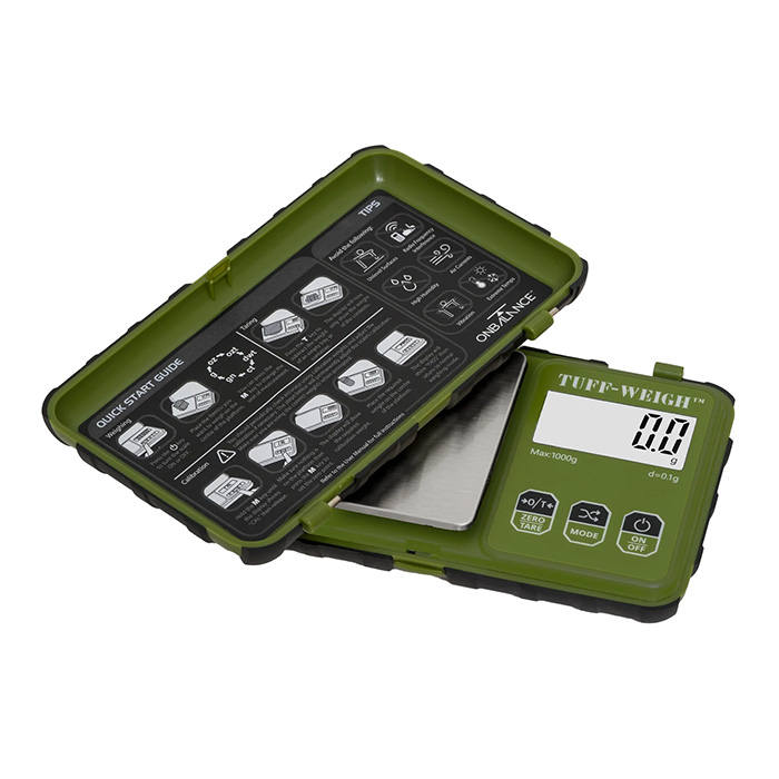 Везна TRUWEIGH TUFF-WEIGH Зелена 1000g x 0.1g 