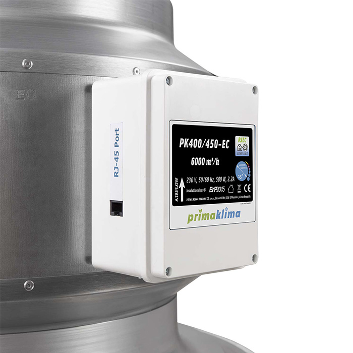 Вентилатор PK400/450-EC Blue Line 6000 m3/h