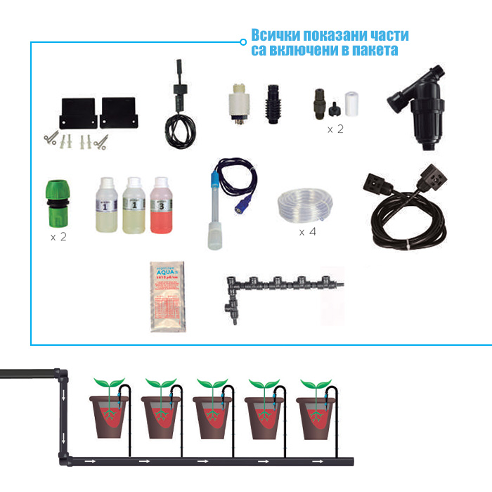 Prosystem AQUA Hydroponic System Автоматичен Дозатор
