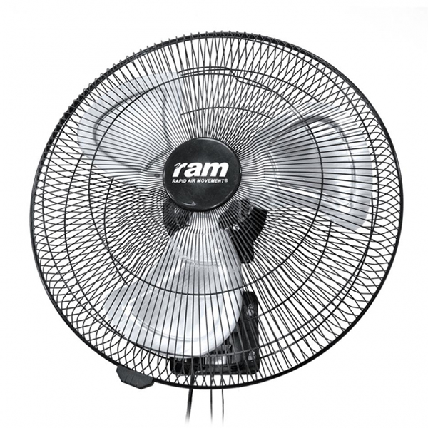 Стенен Вентилатор RAM Heavy Duty 45cm, 3 Скорости