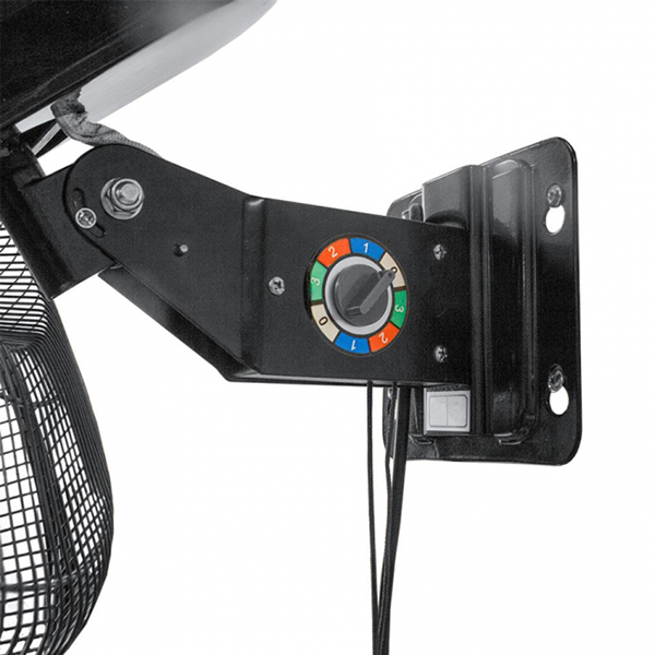 Стенен Вентилатор RAM Heavy Duty 45cm, 3 Скорости