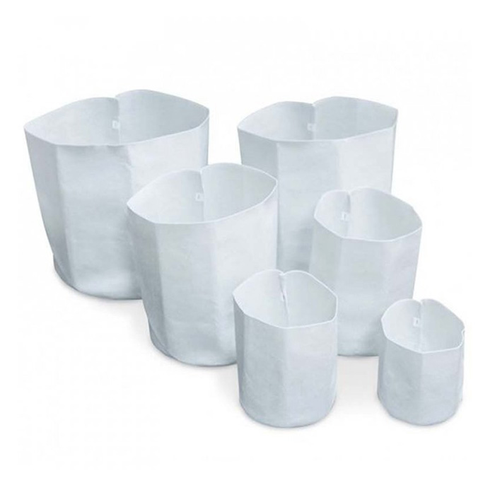 Текстилна саксия Root Tex Square White 26.49L