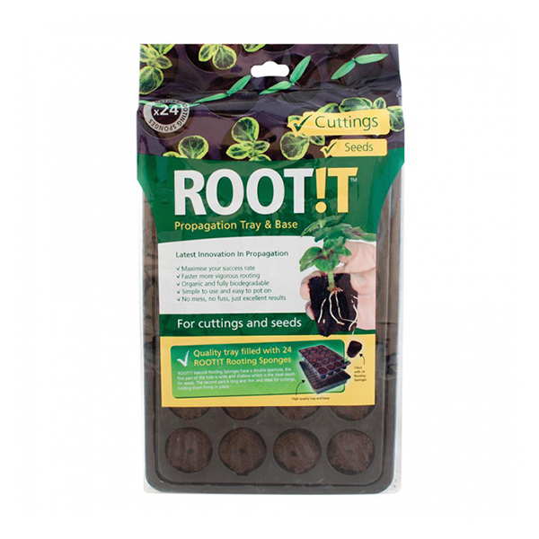 ROOT!T 24 бр. Kубчета за покълване, Тарелка и Основа