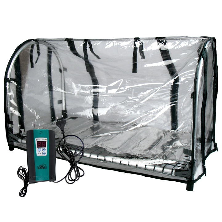 Растежна станция с нагревател.