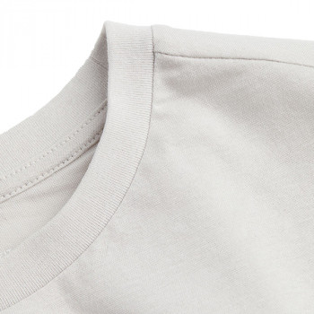 Тениска Regular Fit с кръгло деколте и лого - Сива
