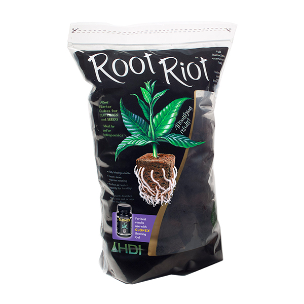 Root Riot 100 бр. Кубчета за покълване от торф