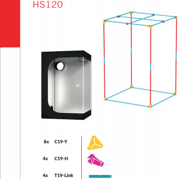 Гроубокс Secret Jardin Hydro Shoot 120x120x200cm