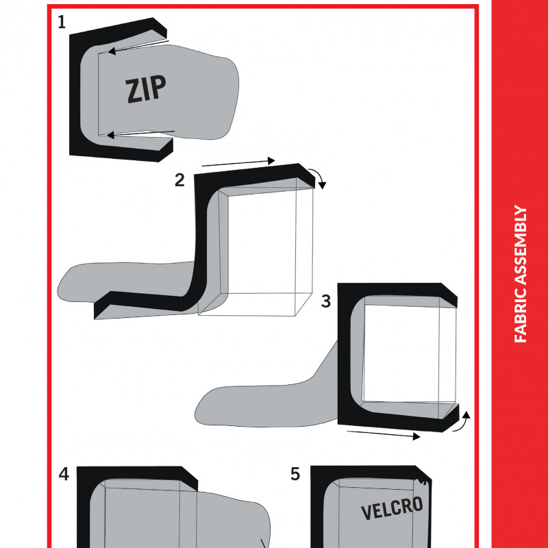 Гроубокс Secret Jardin Hydro Shoot 240W 238x120x200cm