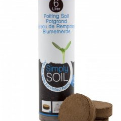 Simply Soil 6L 12 бр. Пелети за покълване от торф