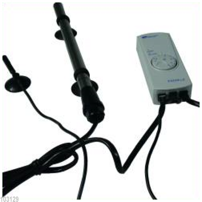 Стъклен нагревател с термостат 600W