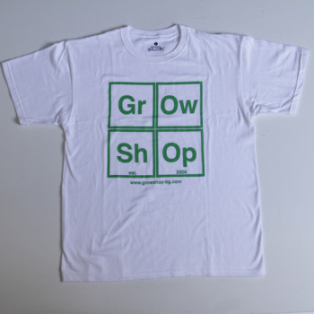 T-Shirt GrowShop-Bg.com Formula White