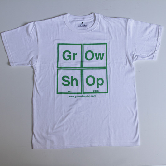 T-Shirt GrowShop-Bg.com Formula White