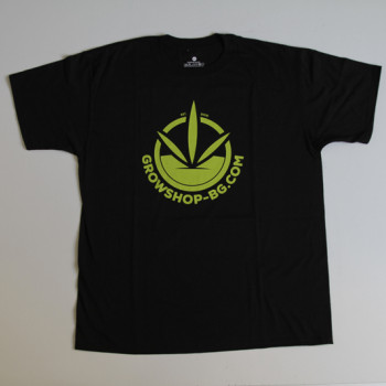 T-Shirt GrowShop-Bg.com Logo Black