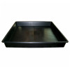 Тава за саксии Garden Tray, черна, квадратна 100x100x12cm