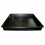 Тава за саксии Garden Tray, черна, квадратна 100x100x12cm