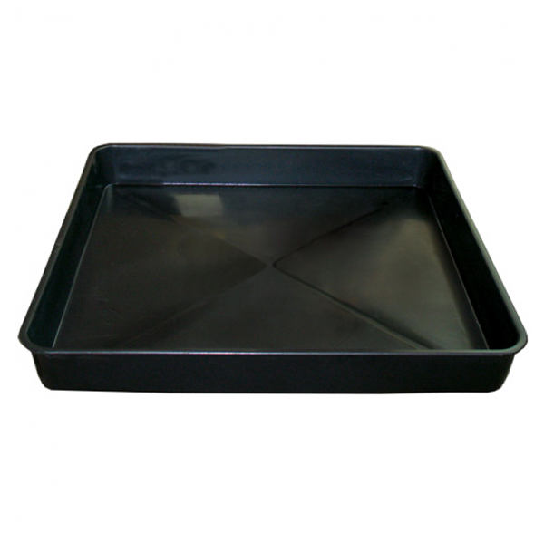 Тава за саксии Garden Tray, черна, квадратна 60x60x7cm