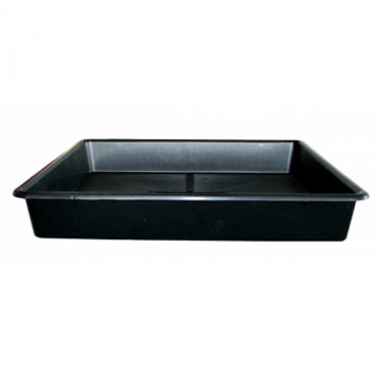 Тава за саксии Garden Tray, черна, квадратна 80x80x12cm