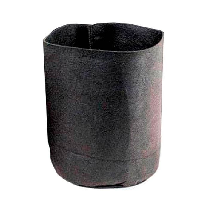 Текстилна саксия Root Tex Round Black 11.35L