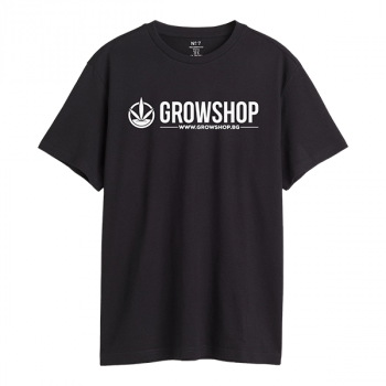 Тениска Regular Fit с кръгло деколте и лого - Черна