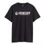 Regular Fit Round Neck T-Shirt with logo - Black