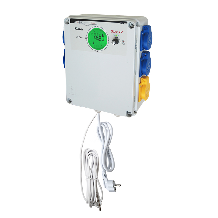 Контролно табло Timer Box IV 4x600W + отопление