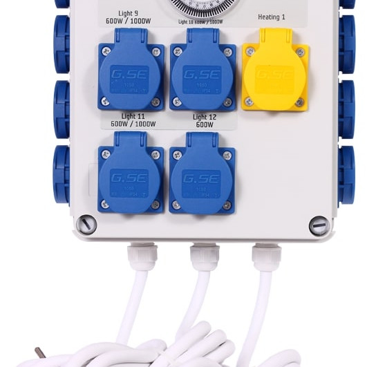 Контролно табло Timer Box II 12x600W + отопление