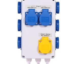 Контролно табло Timer Box III 12x600W + отопление