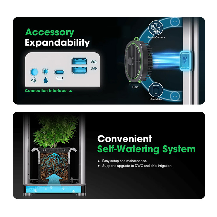 Гроубокс VGrow All-in-One Smart Grow Box 45x45x120cm