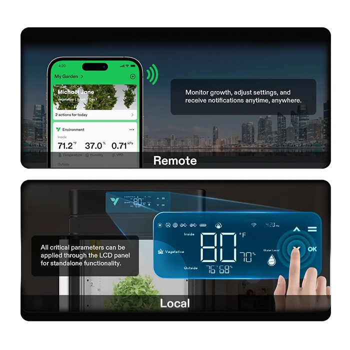 Гроубокс VGrow All-in-One Smart Grow Box 45x45x120cm