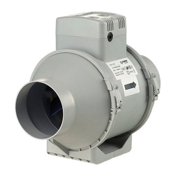 Вентилатор Blauberg Turbo-E 100 (2-скоростен) 100mm-145/187 m3/h