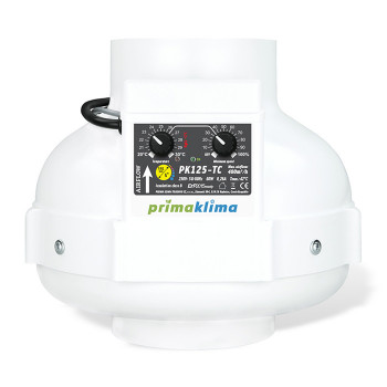 Вентилатор PK125-TC с контролер на темп. 125mm/400m3h